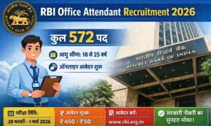 RBI Bank Office Attendant Recruitment 2026