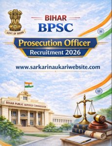 Bihar BPSC Prosecution Officer Recruitment 2026
