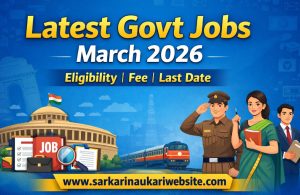 Latest job list march 2026 india
