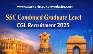 SSC Combined Graduate Level CGL Recruitment 2025 Online Option Form 2026 for 14582 Post