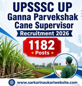 UPSSSC-UP-Ganna-Parvekshak-Cane-Supervisor-Recruitment-2026