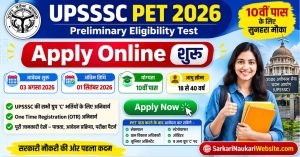 UPSSSC-PET-2026-Apply