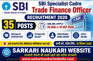 SBI-Specialist-Cadre-Trade-Finance-Officer-Recruitment-2026
